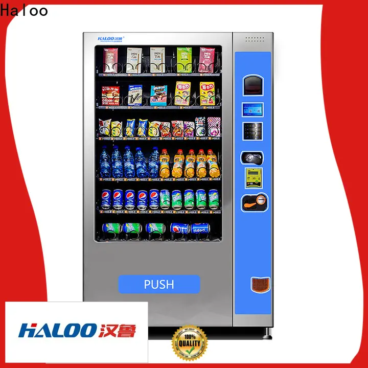 HALOO-DLE-10C+CRE-4A-006 Sex product condom automatic vending machine with 21.5inches ads touch screen111 1