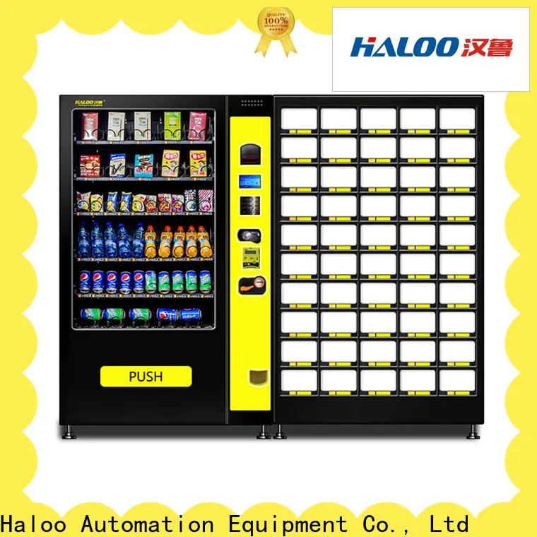 HALOO-DLE-10C+CRE-4A-006 Sex product condom automatic vending machine with 21.5inches ads touch screen114 1