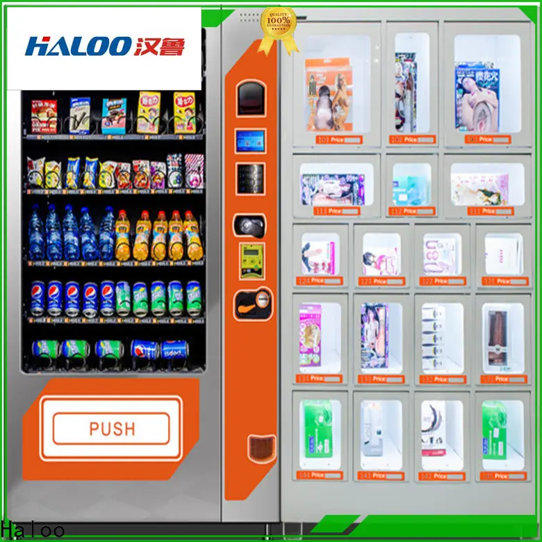 Haloo combo vending machines wholesale outdoor 1