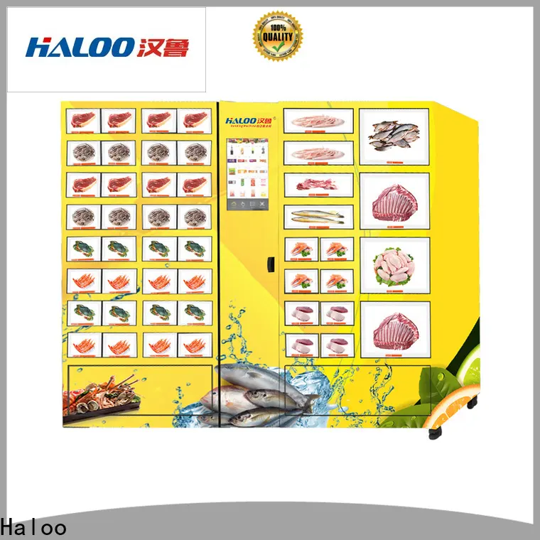 Haloo cabinet vending machine factory for shopping mall 1
