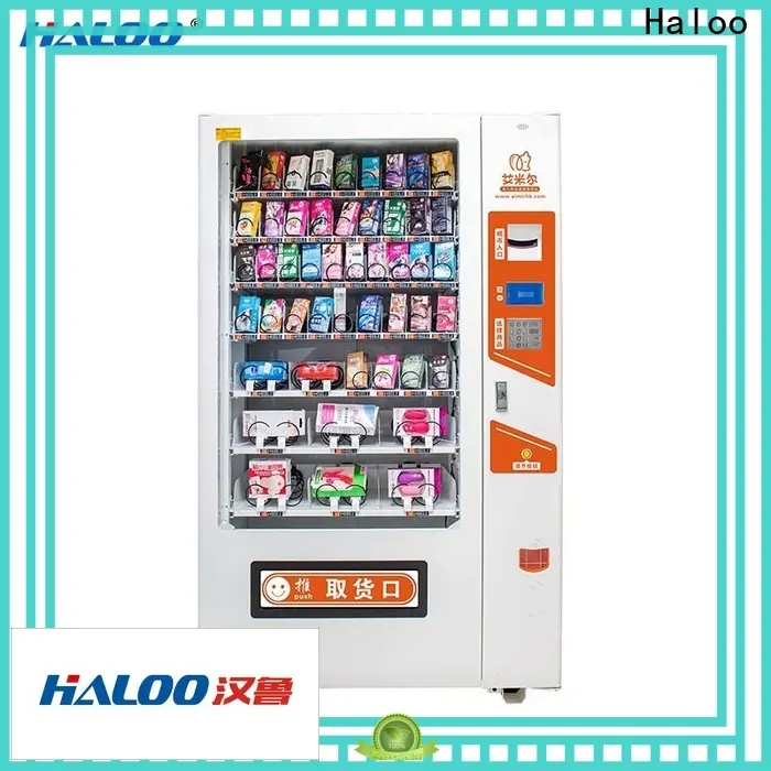 Haloo OEM & ODM combination vending machines supplier for snack 1