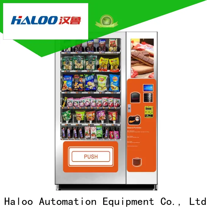 Haloo wholesale combo vending machines manufacturer for snack 1