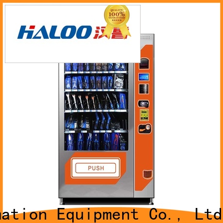 Haloo top cold drink vending machine factory direct supply for snack2 1