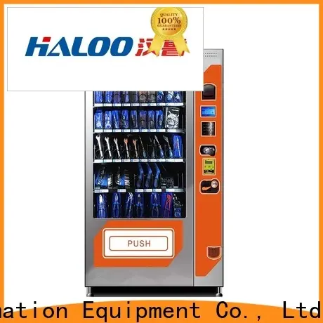 Haloo top cold drink vending machine factory direct supply for snack2 1