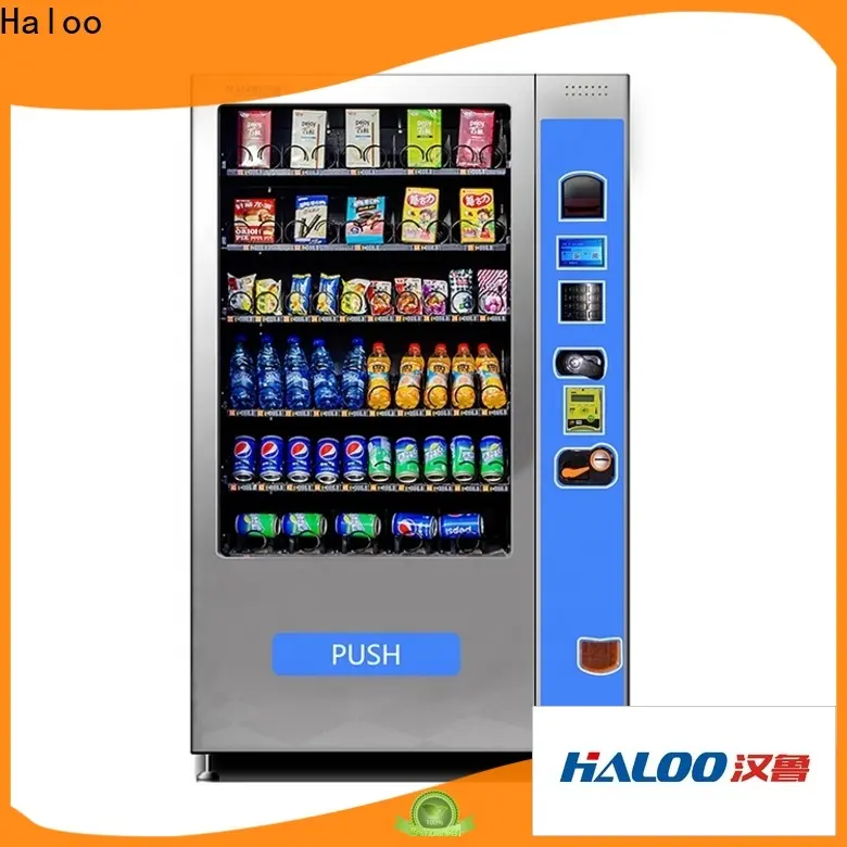 HALOO-DLE-10C+CRE-4A-006 Sex product condom automatic vending machine with 21.5inches ads touch screen117 1