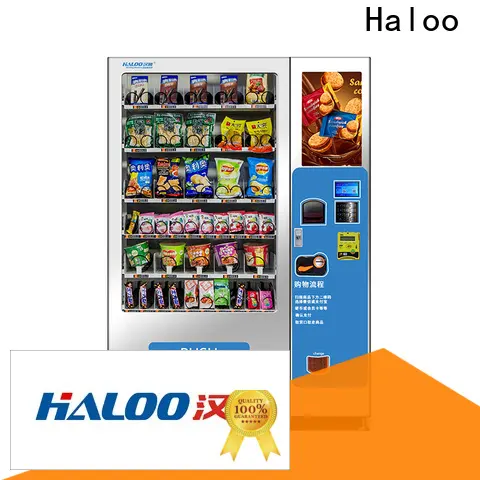 Haloo smart vending machine with elevator wholesale for drink 1