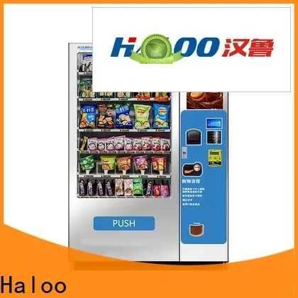 HALOO-DLE-10C+CRE-4A-006 Sex product condom automatic vending machine with 21.5inches ads touch screen120 1