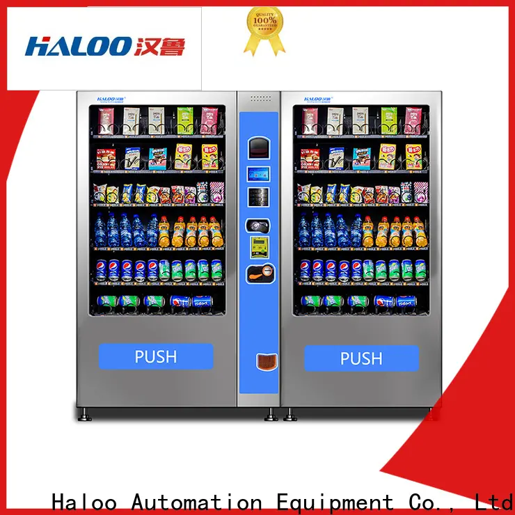 HALOO-DLE-10C+CRE-4A-006 Sex product condom automatic vending machine with 21.5inches ads touch screen122 1