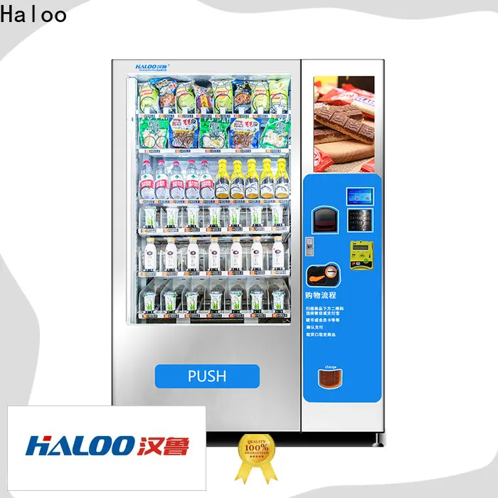 HALOO-DLE-10C+CRE-4A-006 Sex product condom automatic vending machine with 21.5inches ads touch screen123 1