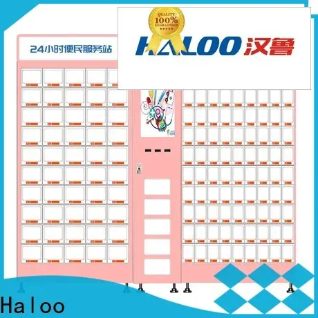Haloo OEM & ODM locker vending machines manufacturer for shopping mall 1