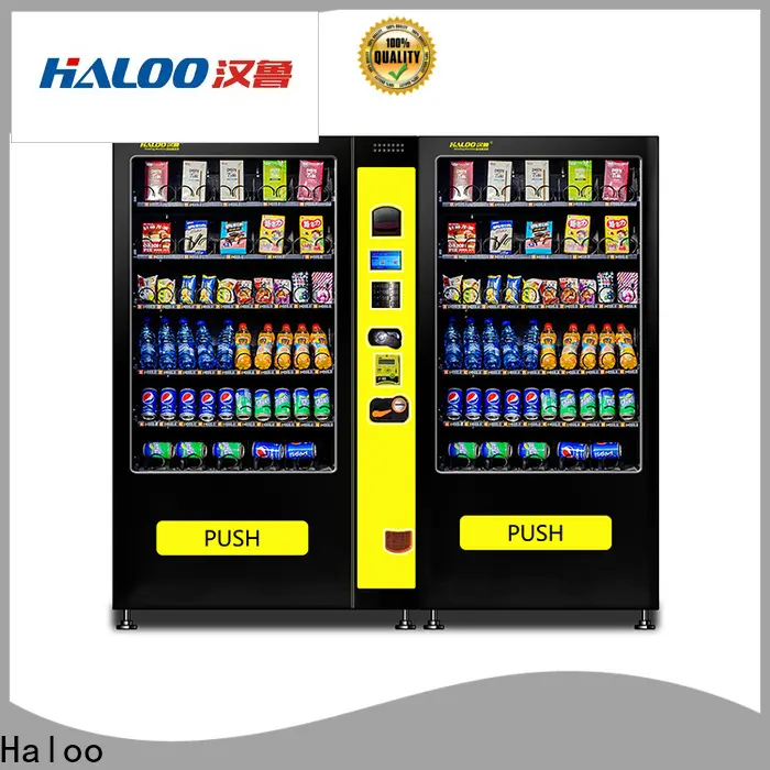 HALOO-DLE-10C+CRE-4A-006 Sex product condom automatic vending machine with 21.5inches ads touch screen127 1
