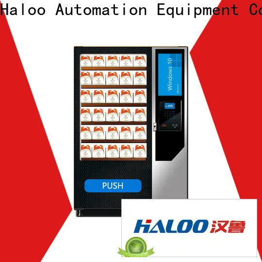 Haloo non refrigerated vending machine supplier for shopping mall 1