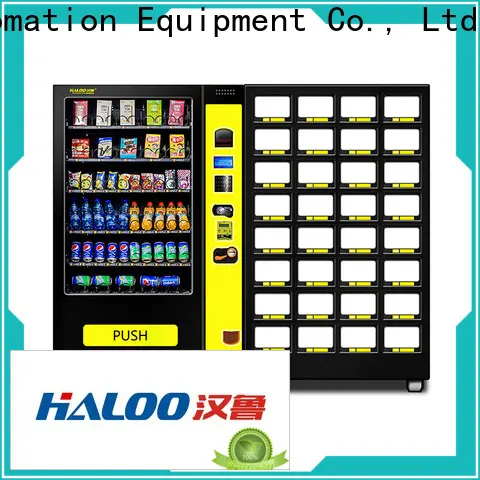 Haloo intelligent locker vending machine factory for snack 1