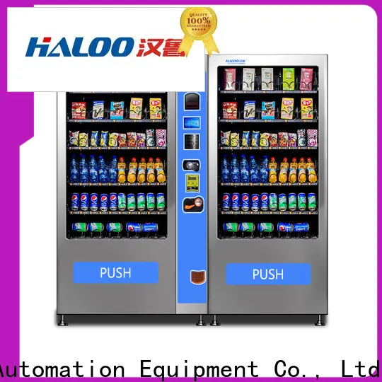Haloo combination vending machines factory for shopping mall 1