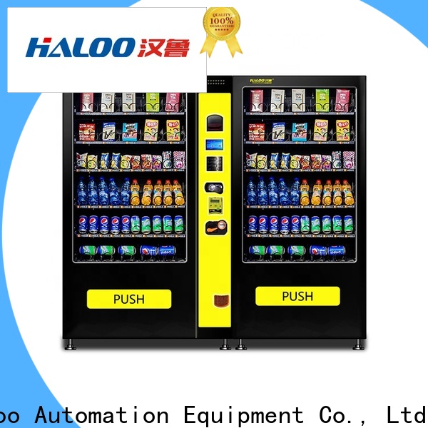 Haloo cost-effective combo vending machines supplier outdoor 1