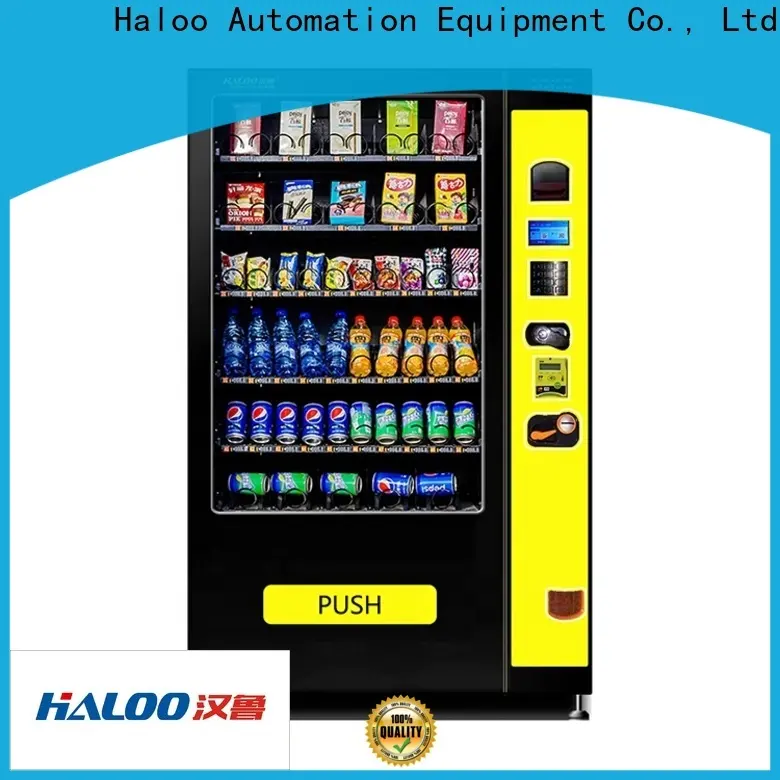 HALOO-DLE-10C+CRE-4A-006 Sex product condom automatic vending machine with 21.5inches ads touch screen136 1