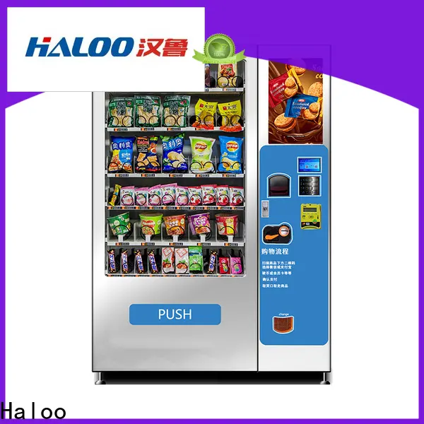 HALOO-DLE-10C+CRE-4A-006 Sex product condom automatic vending machine with 21.5inches ads touch screen143 1