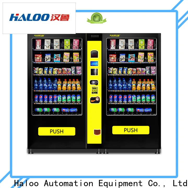 Haloo combo vending machines factory for snack 1