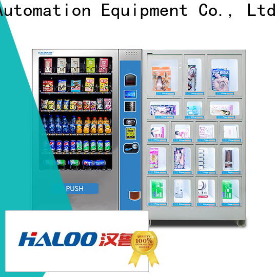 Haloo professional locker vending machines factory outdoor 1