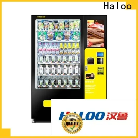 HALOO-DLE-10C+CRE-4A-006 Sex product condom automatic vending machine with 21.5inches ads touch screen146 1