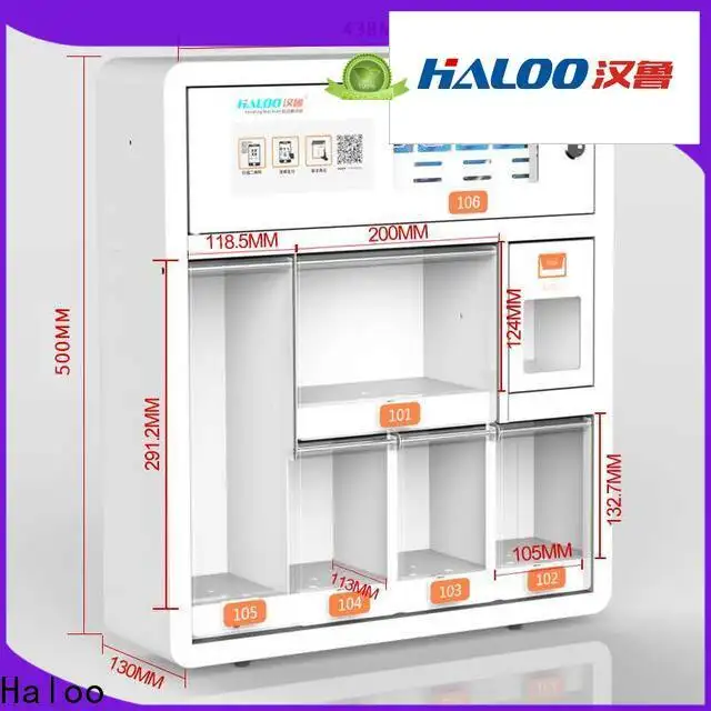 Haloo intelligent small vending machine for sale design for snack 1