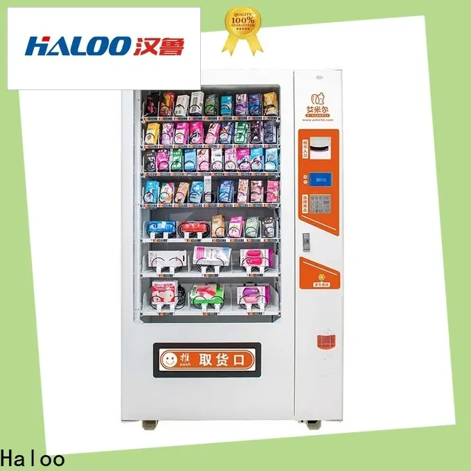 Haloo high quality cheap vending machines factory indoor 1