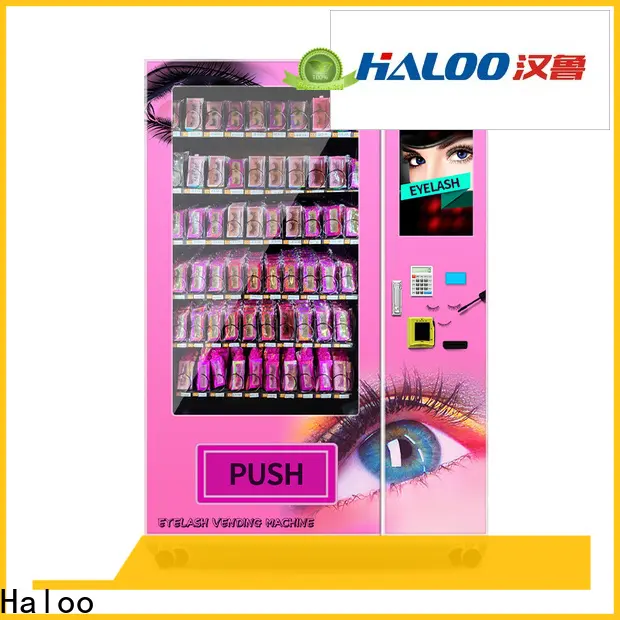 Haloo convenient soda vending machine wholesale for shopping mall 1