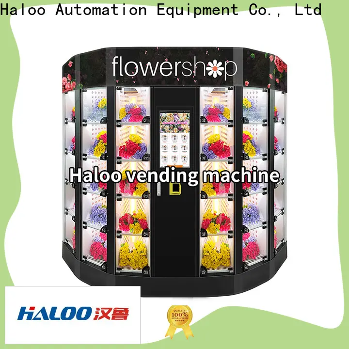 Haloo professional cabinet vending machine factory for snack 1