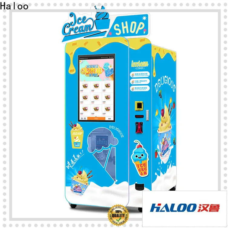 Haloo ice vending machine wholesale for snack 1