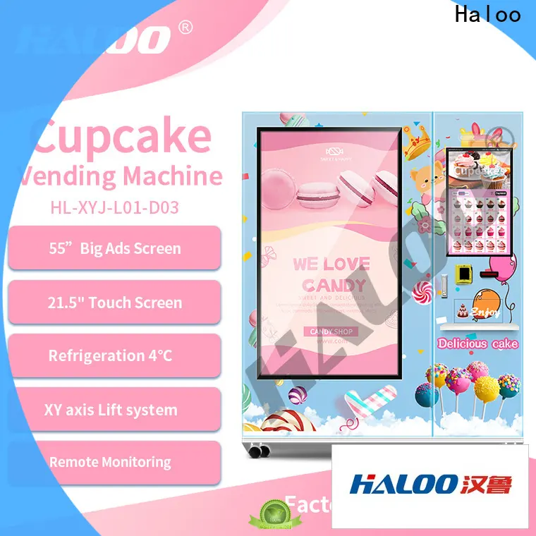 Haloo cupcake vending supplier for convenience store 1