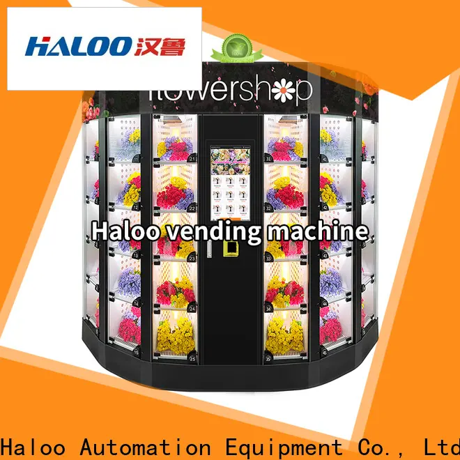Haloo Intelligent floral vending machine wholesale for shopping mall 1