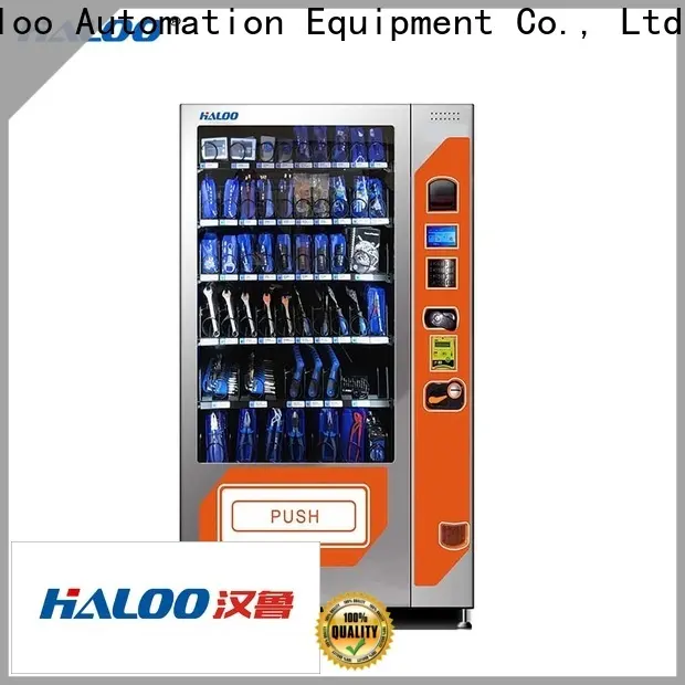 Haloo wholesale combo vending machines with good price for snack 1