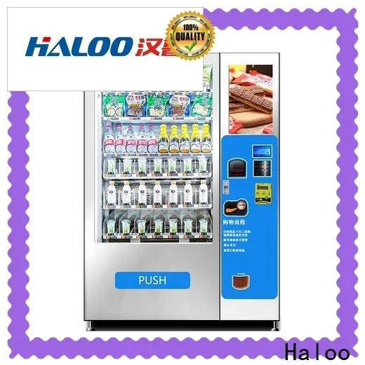 Haloo vending machine with elevator factory for mall1 1