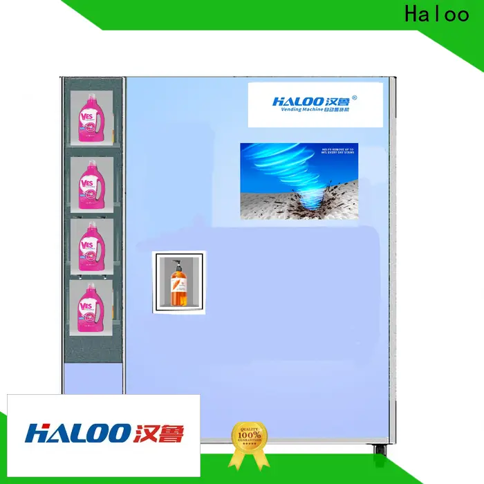 Haloo high capacity non refrigerated vending machine supplier for snack 1