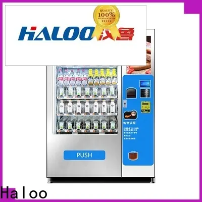 Haloo smart vending machine with elevator manufacturer for food 1