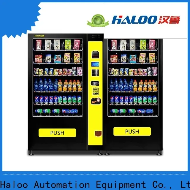 Haloo OEM & ODM combination vending machines factory for food 1
