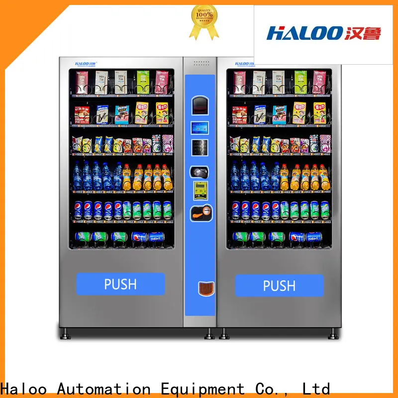 Haloo professional combination vending machines wholesale for food 1
