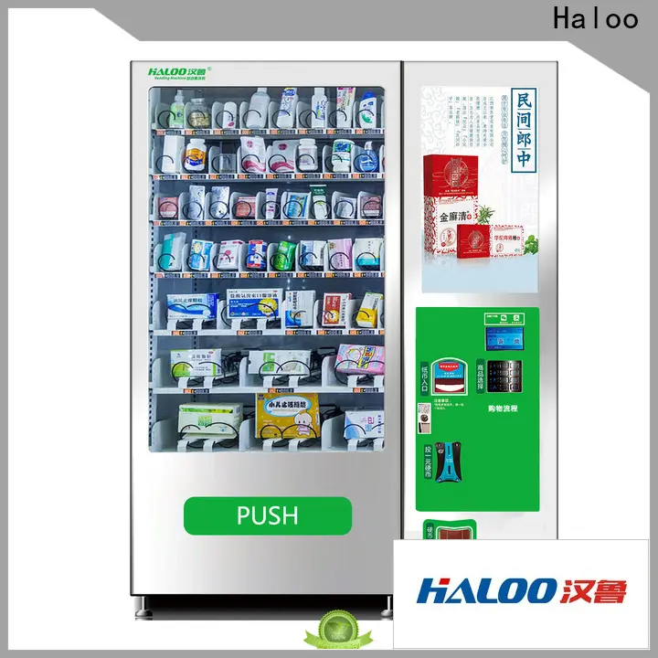 Haloo intelligent elevator vending machine manufacturer for snack 1