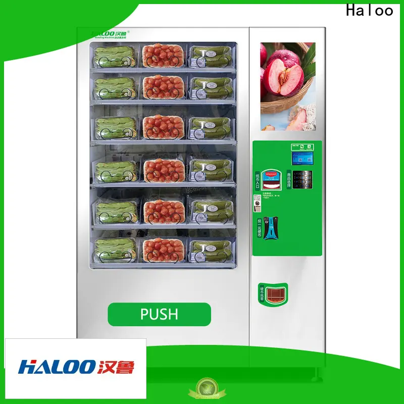 Haloo vending machine with elevator supplier for snack 1