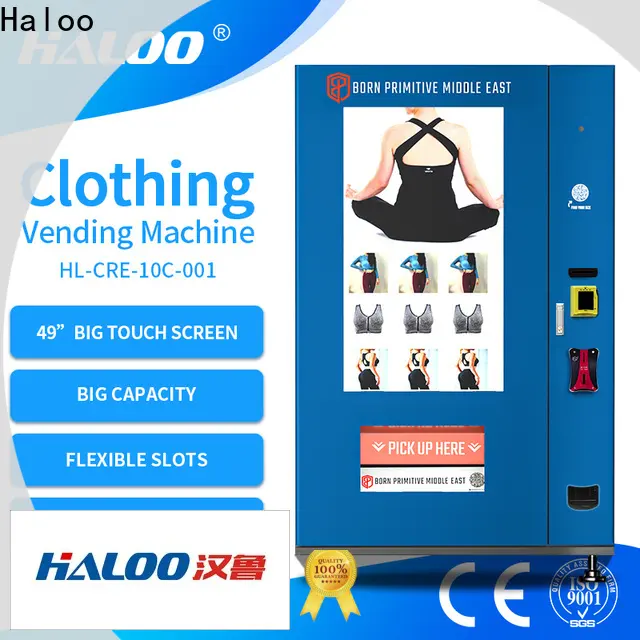 Haloo touch screen vending machine design for merchandise 1