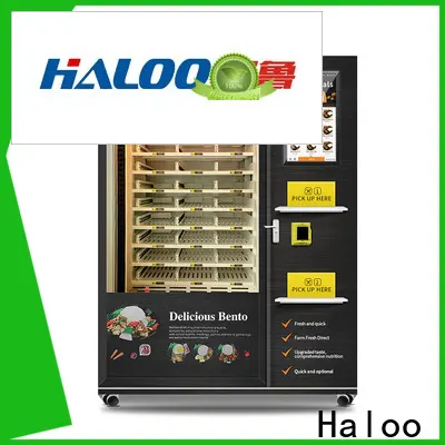 Haloo hot food vending machine factory for indoor 1
