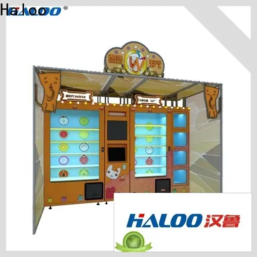 Haloo smart remote management vending kiosk wholesale for purchase 1