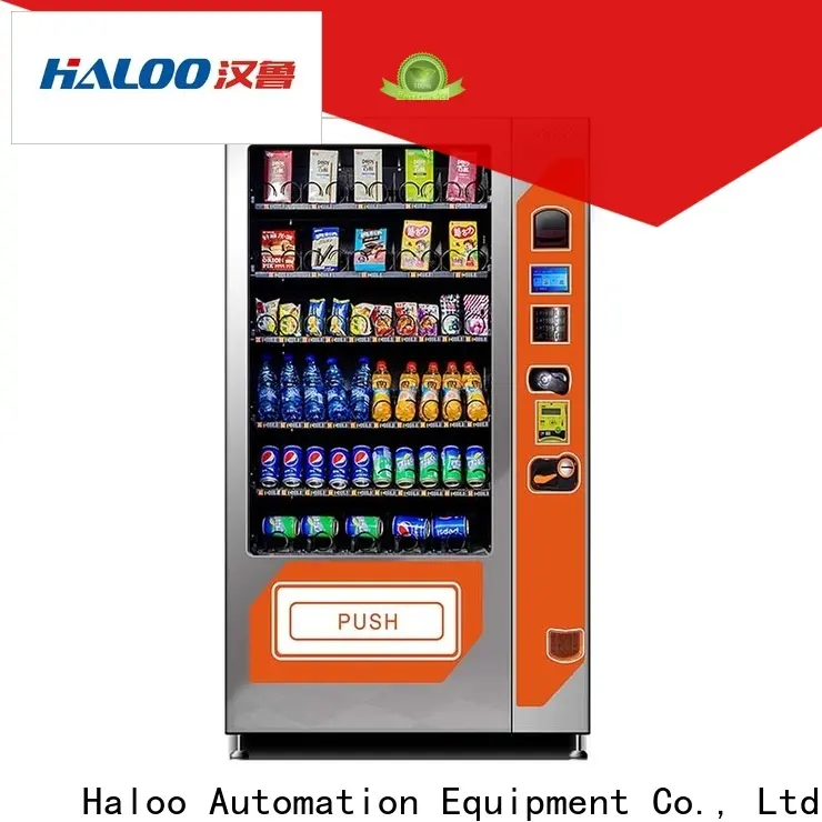 Haloo combo vending machines manufacturer for drink1 1