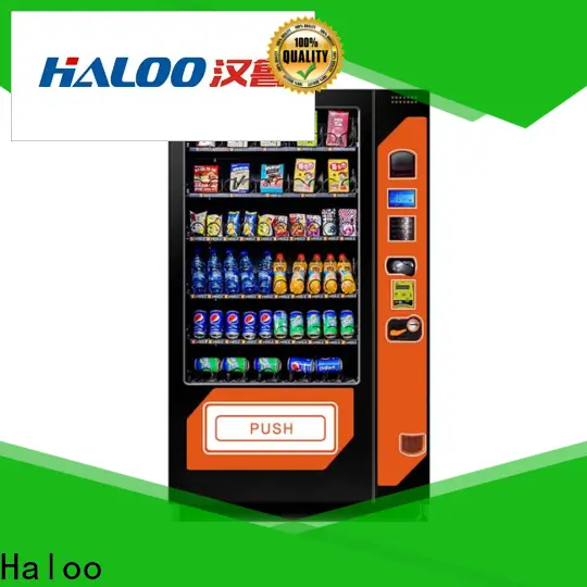 Haloo latest soda snack vending customized for snack 1