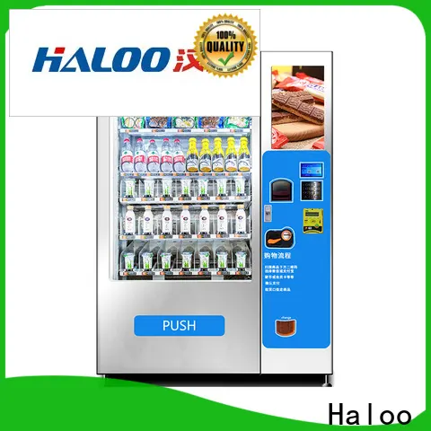 Haloo high capacity vending machine with elevator wholesale for snack 1