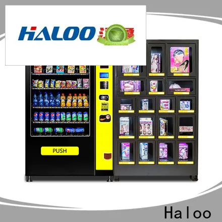 Haloo intelligent locker vending machine factory for snack1 1
