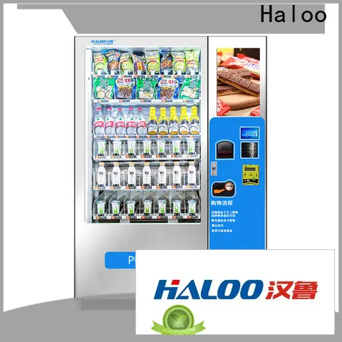 Haloo vending machine with elevator supplier for food 1