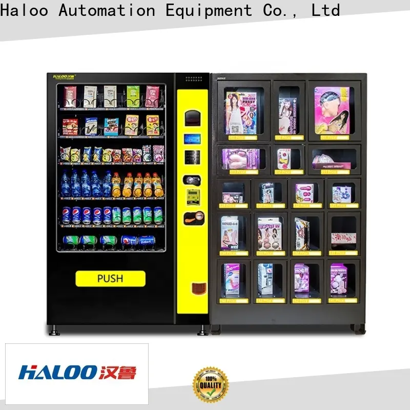 Haloo combination vending machines manufacturer for food 1