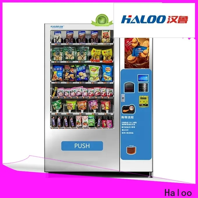 Haloo new cheap vending machines supplier for drink 1