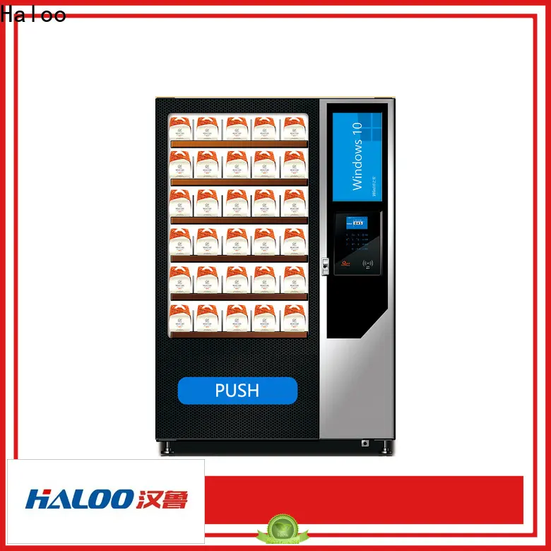 Haloo high capacity non refrigerated vending machine supplier 1